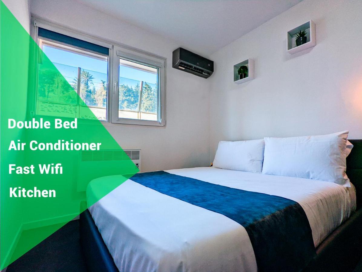 1 Min To The Beach Apartment - Kitchen - Tramway - Air Conditioner - Wifi - Promenade Des Anglais Ницца Экстерьер фото